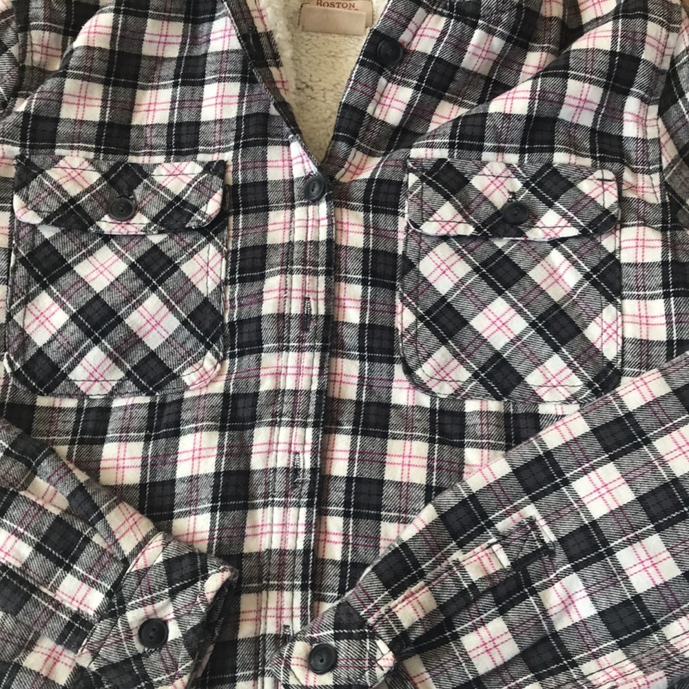 Boston Traders Fleece Jacket Shacket size L - Picture 2 of 5